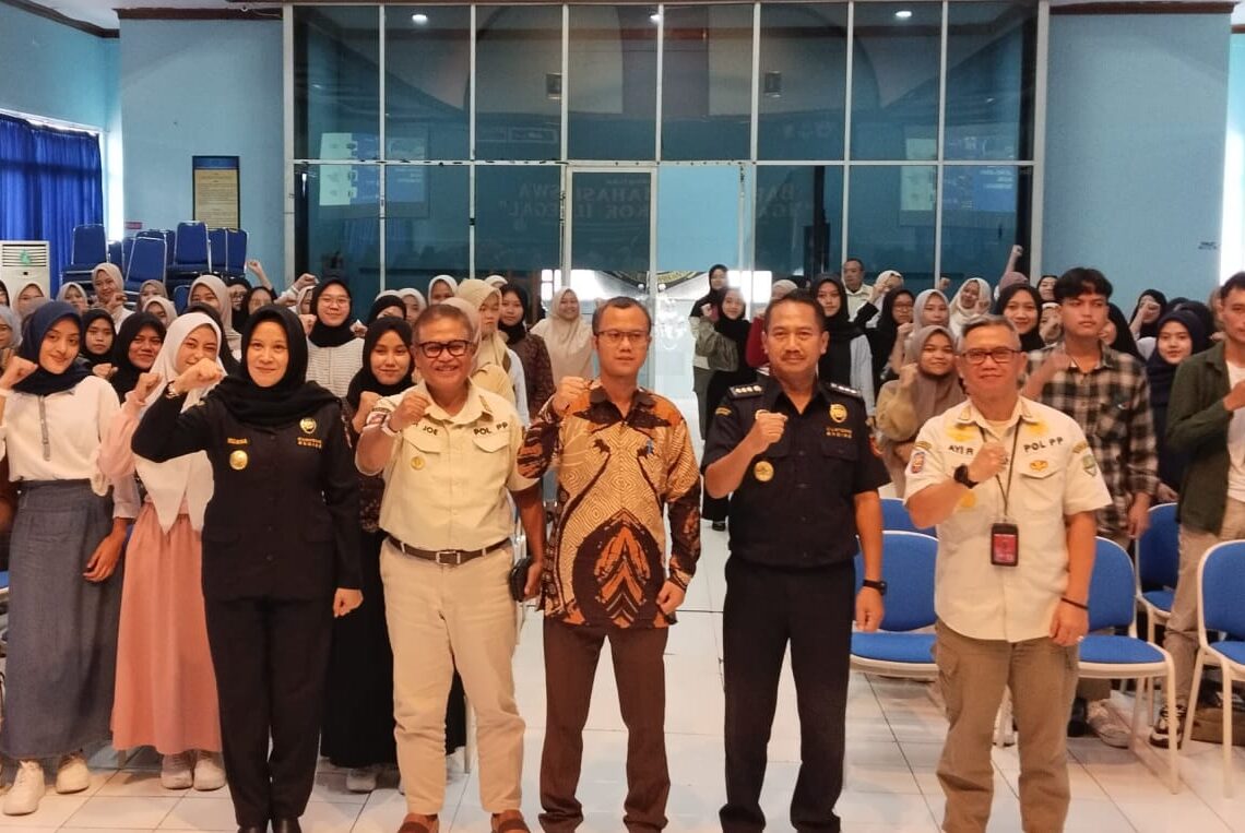 Satpol PP Jabar Gelar Sosialisasi Gebyar Gempur Rokok Ilegal di Sukabumi