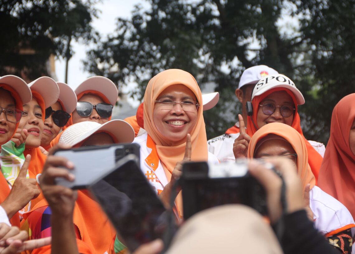 Siti Muntamah Ajak Relawan Pendukung Bersama-sama Jaga Amanah