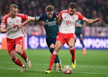 Hasil Liga Champions : Bayern Munich ke Semifinal Setelah Tumbangkan Arsenal Dengan Skor 1-0