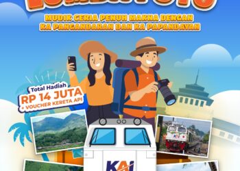 Berhadian Jutaan Rupiah, Berikut Syarat Lomba Foto Mudik Ala Daop 2 Bandung