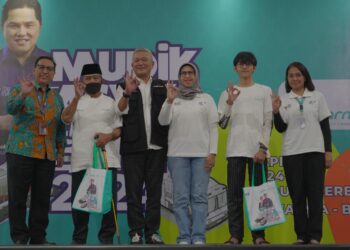 Pelepasan Mudik Asyik Bersama BUMN 2024: Bio Farma Berangkatkan 486 Pemudik