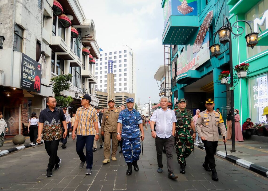 Braga Beken Digelar, Lalu Lintas Pusat Kota Bandung Lancar