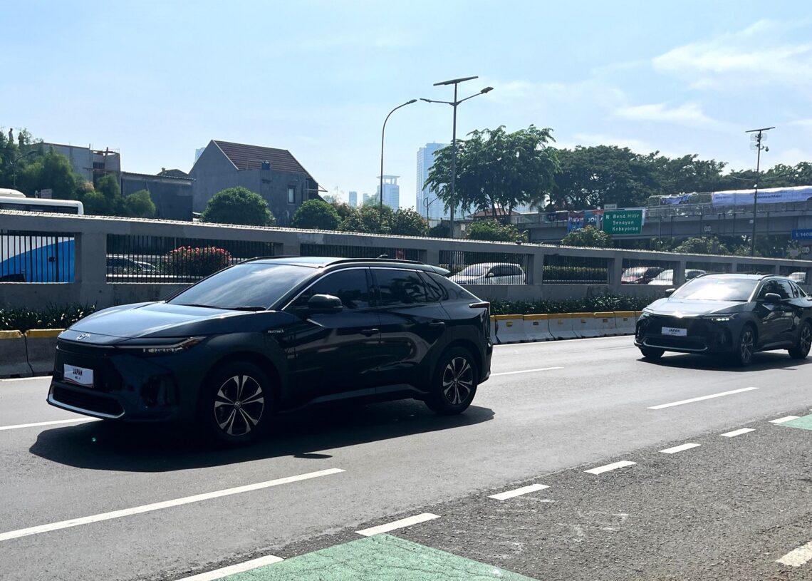Toyota bZ4X Kembali Bertugas di Acara Kenegaraan