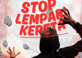 Pelaku Pelemparan Batu Pada KA Terancam Kurungan 15 Tahun