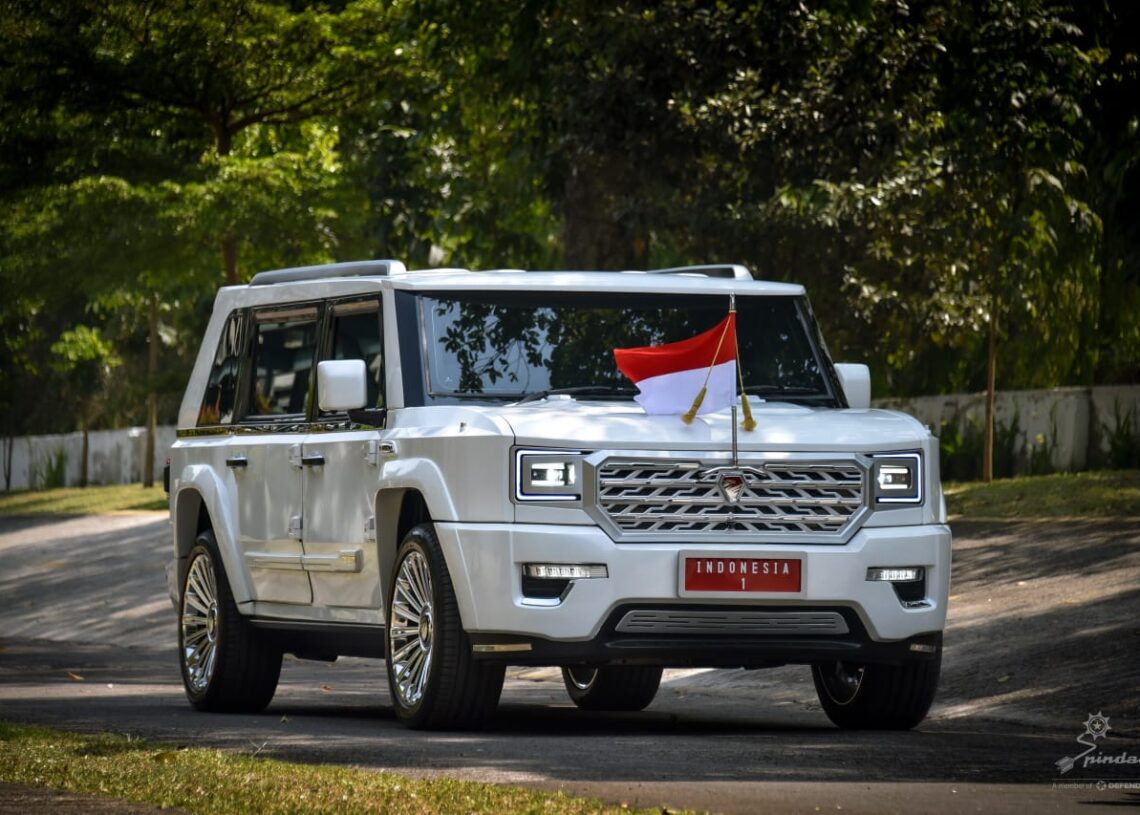 MV3 Garuda Limousine Produk Pindad, Jadi Kendaraan Resmi Presiden Dan Wapres RI