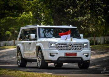 MV3 Garuda Limousine Produk Pindad, Jadi Kendaraan Resmi Presiden Dan Wapres RI