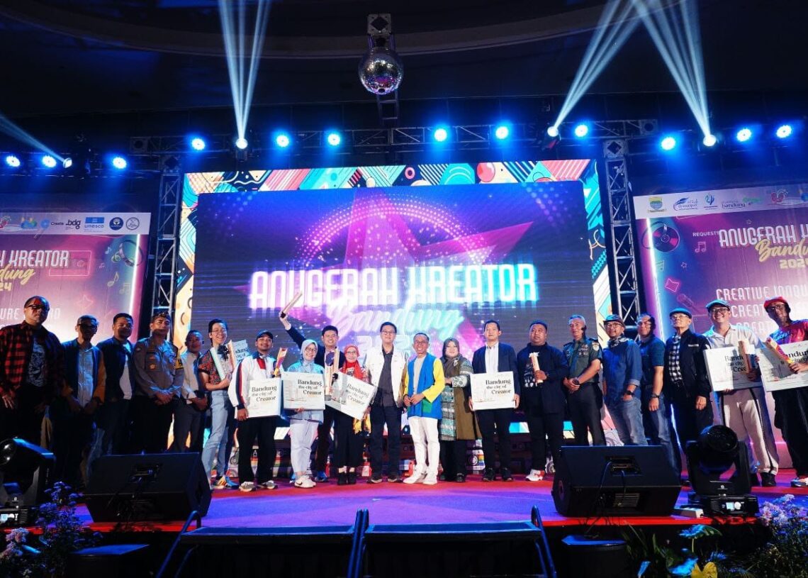 Berikut Daftar Lengkap Penerima Penghargaan Anugerah Kreator Bandung 2024