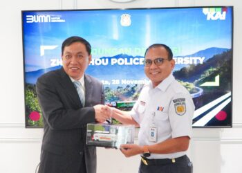 Kolaborasi Internasional Bidang Keamanan, KAI Terima Kunjungan Zhengzhou Police University