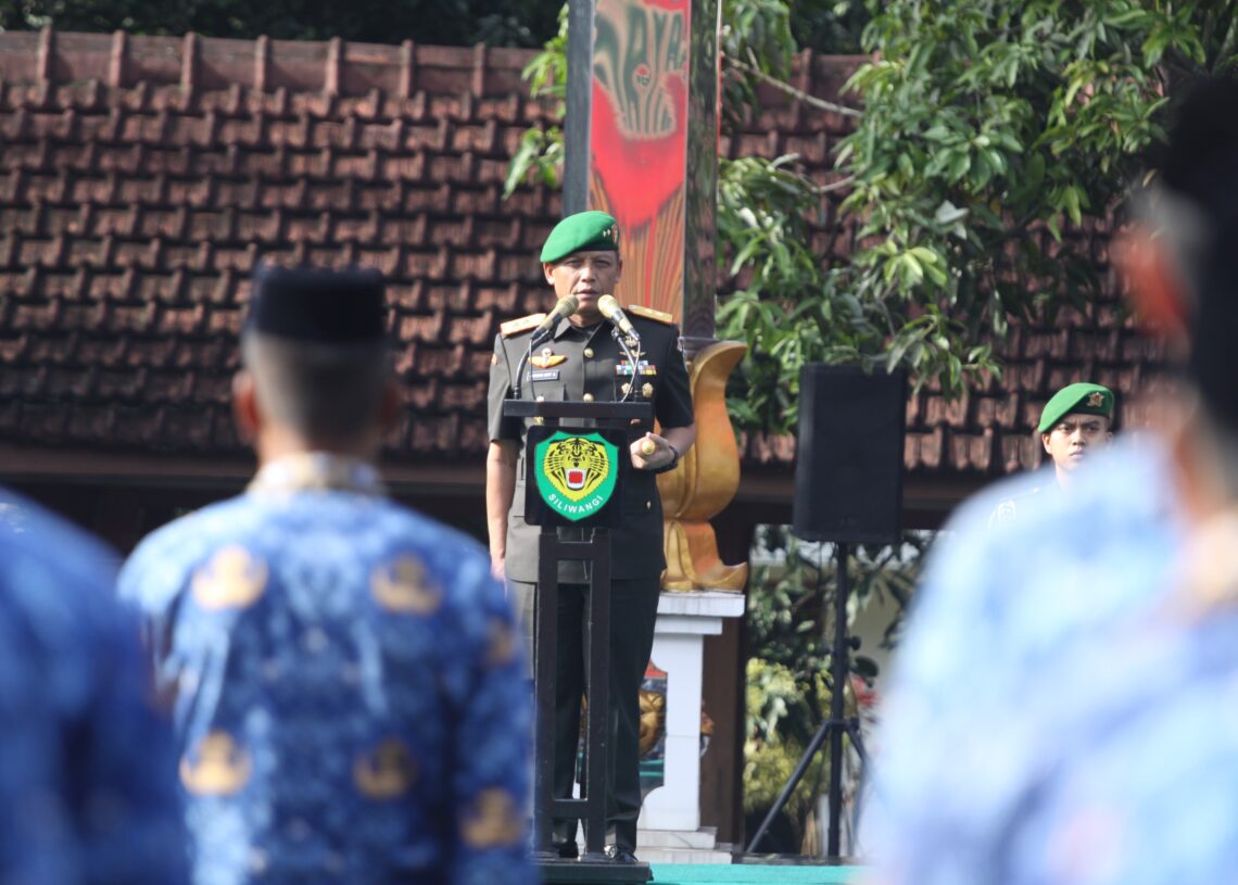 Pangdam III/Slw Pimpin Upacara HUT Ke-53 Korpri