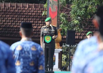 Pangdam III/Slw Pimpin Upacara HUT Ke-53 Korpri