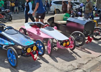 H – 1 Balapan Kotak Peti Sabun, 120 Recer Siap Pacu Adrenalin