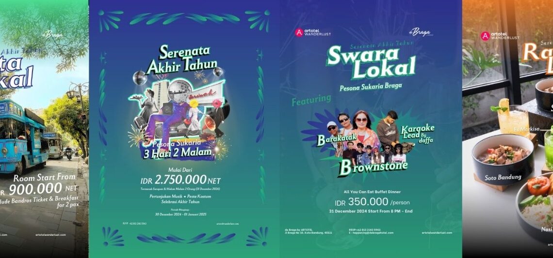 Semarakan Akhir Tahun, de Braga by Artotel Hadirkan Wanderlust