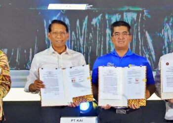 Perkuat SDM, KAI dan UI Jalin Kerja Sama