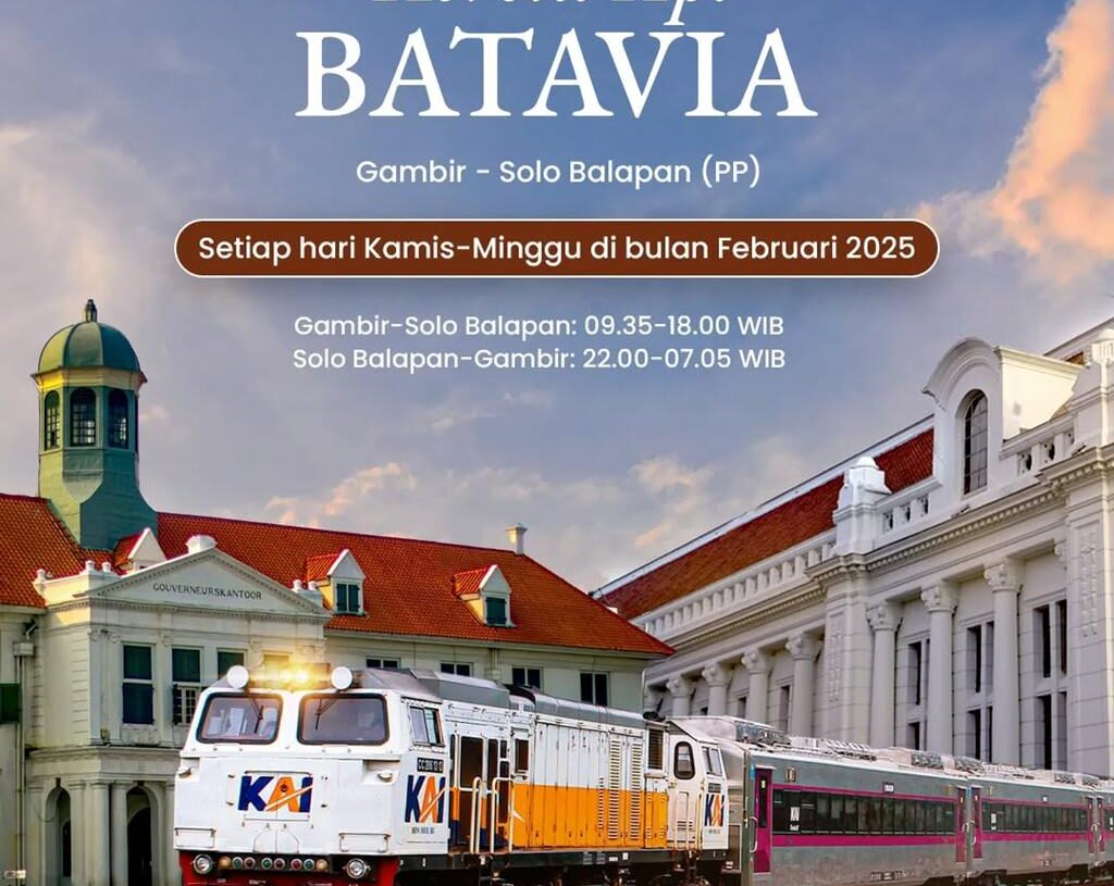 Catat! Jakarta-Solo Kini Lebih Nyaman Dengan KA Batavia