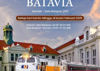 Catat! Jakarta-Solo Kini Lebih Nyaman Dengan KA Batavia