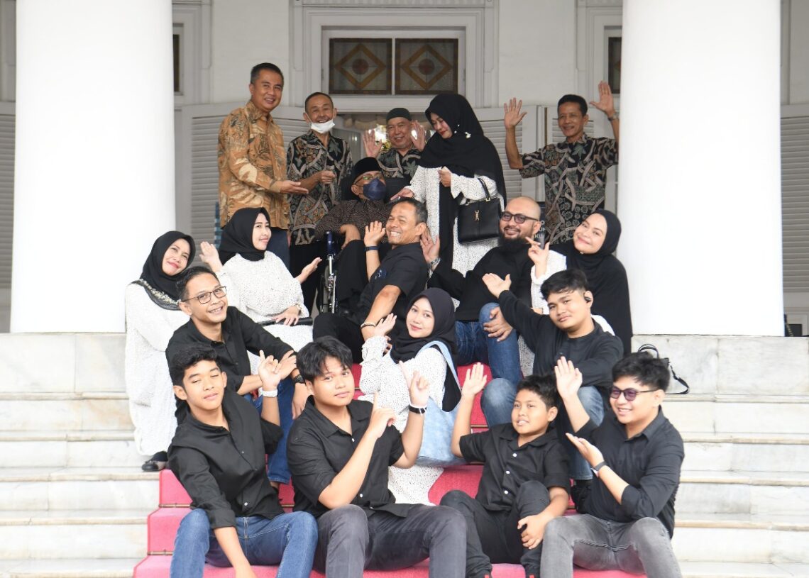 Mantan Gubernur Jabar Danny Setiawan Nostalgia di Gedung Negara Pakuan