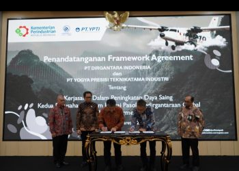 Lepas Dari Ketergantungan Impor, PTDI Tandatangani FA Dengan PT YPTI