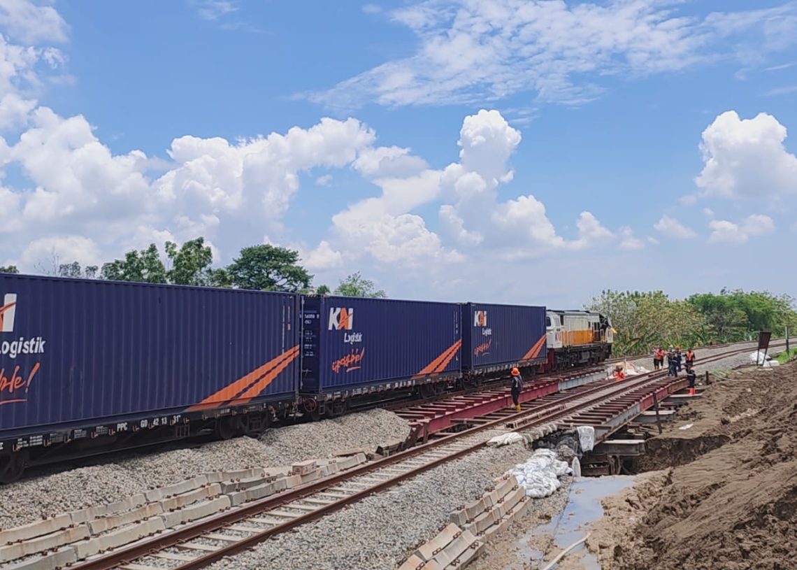 Sempat Ditutup, Jalur Kereta Api Antara Stasiun Gubug – Stasiun Karangjati Kembali Dibuka