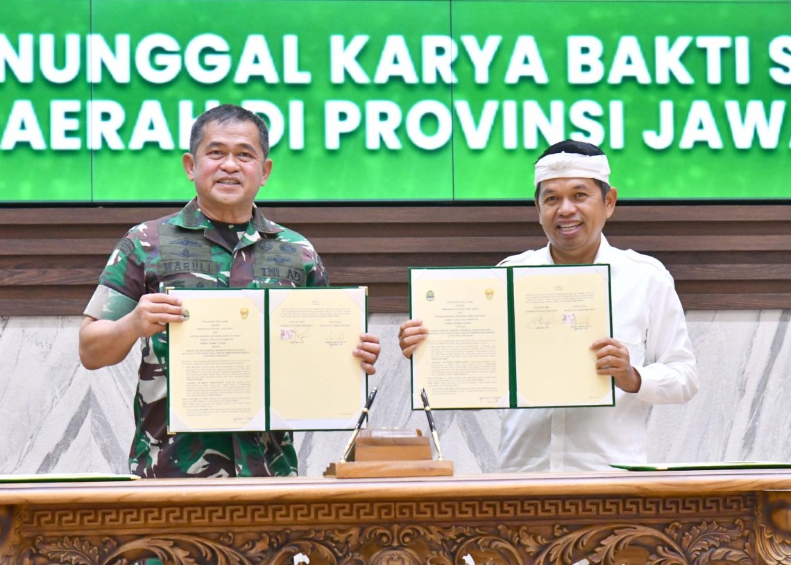 Kerja Sama Manunggal Karya Bakti, Hal Ini Jadi Fokus Pemprov Jabar