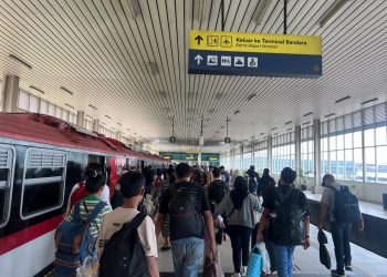 Terjadi Lonjakan Penumpang, KAI Bandara Himbau Penumpang Datang Lebih Awal