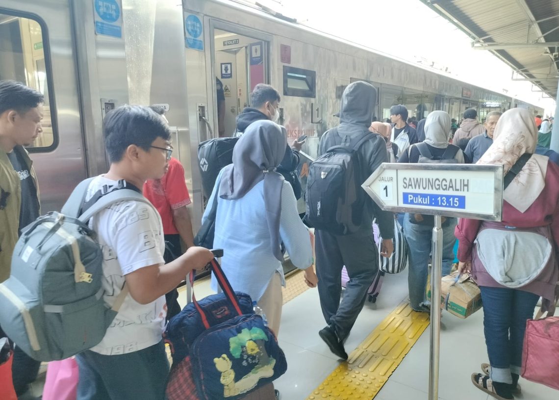 Arus Balik Terkendali, KAI Catat 514 Ribu Telah Kembali Ke Jakarta
