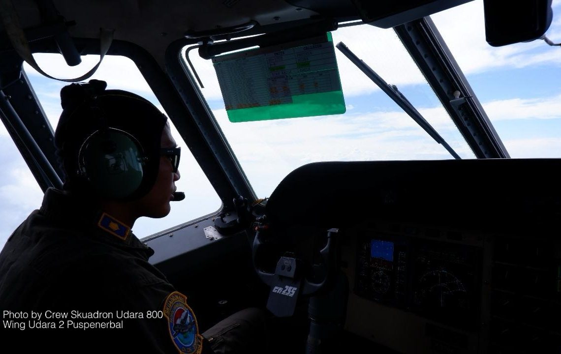 Terbang Bersama Poseidon, CN235 Unjuk Gigi di Laut Nusantara