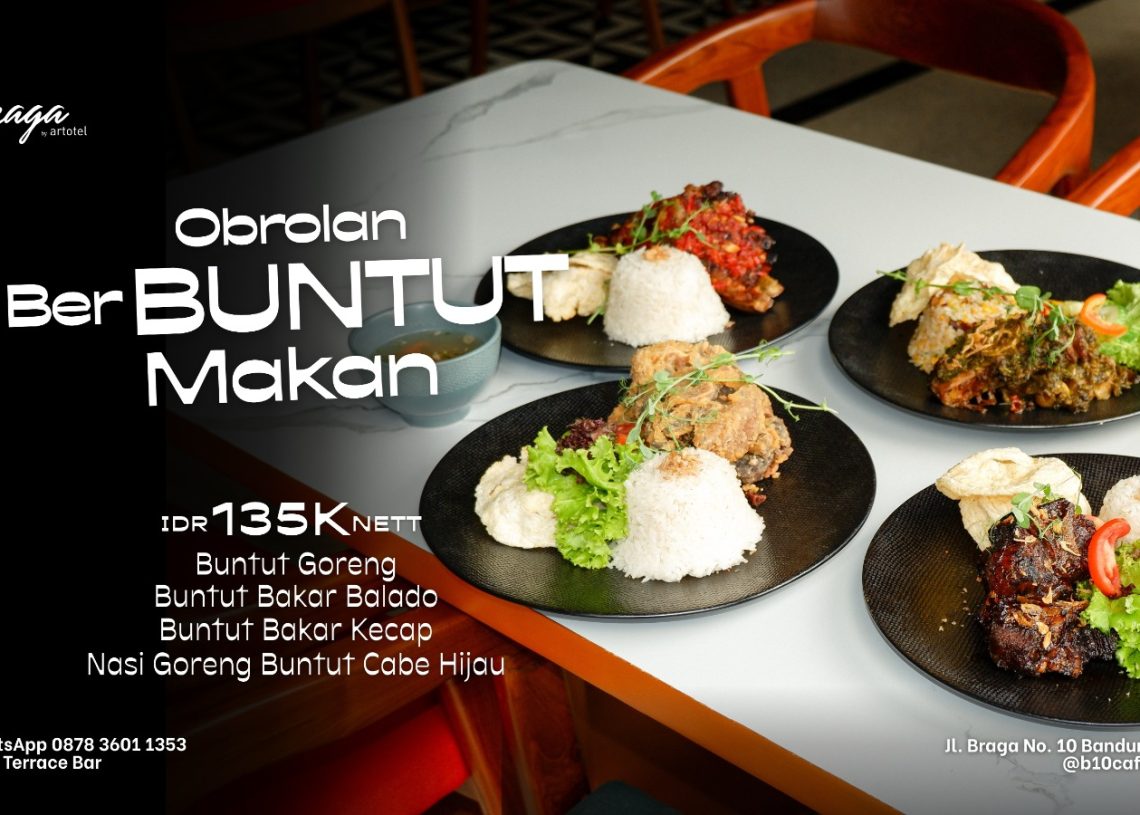 Kuliner Heritage Rasa Nusantara Hadir di  de Braga by ARTOTEL