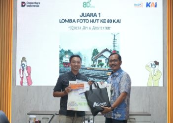 KAI Daop 2 Bandung Umumkan Pemenang Lomba Foto HUT ke-80