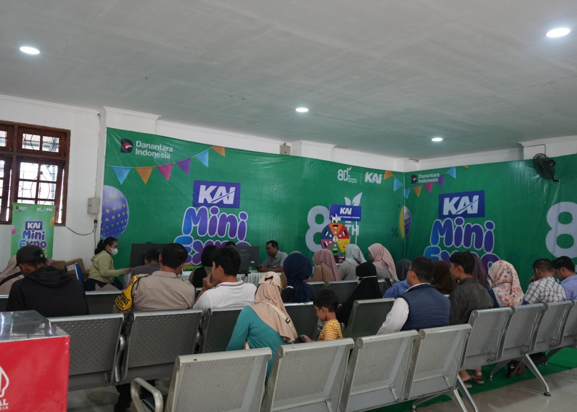 Mini Expo HUT ke-80 KAI 7.280 Tiket Ludes dalam Sehari