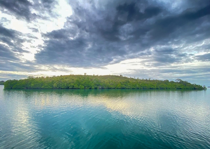 ekowisata Pulau Nirwana di perairan Masarete (foto : istimewa)