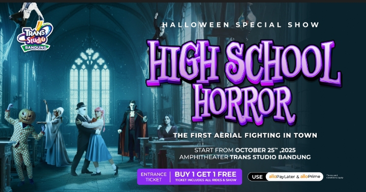 ‘Highschool Horror’ Ketika Horor Menjadi Cerita Keluarga di Trans Studio Bandung