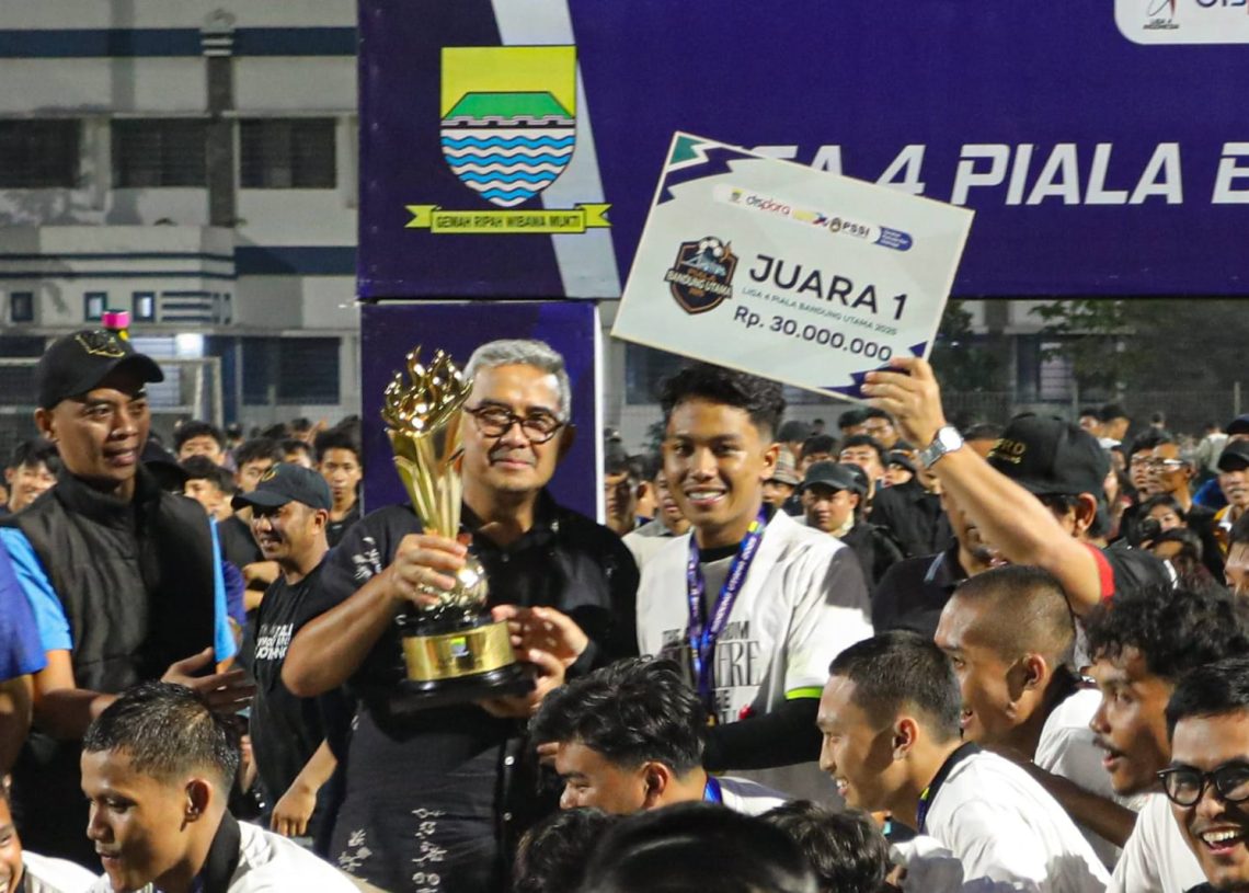 Riverside Forest Juara Liga 4 Bandung, Farhan Janji Gelar Tiap Tahun