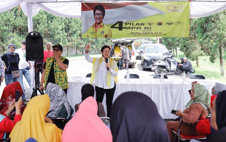 Bandung-Cimahi Bergema, Nurul Arifin Serukan Persatuan Lewat 4 Pilar MPR RI