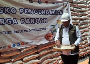 Dirut Bulog Tinjau Pasar dan Gudang di Bandung, Pastikan Stok Beras Aman Hingga Lebaran 2026