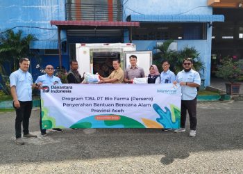Saat Jalan Terputus, Bio Farma Tetap Hadir Membawa Harapan ke Aceh
