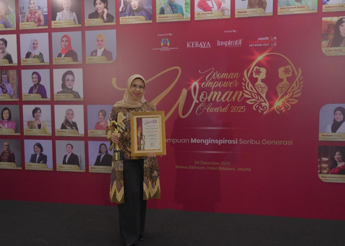 Kamelia Faisal Terima Women Empower Women Awards 2025, Perempuan Penggerak Perubahan