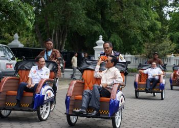 Becak Listrik dari KAI Dorong Yogyakarta Menuju Kota Bebas Karbon