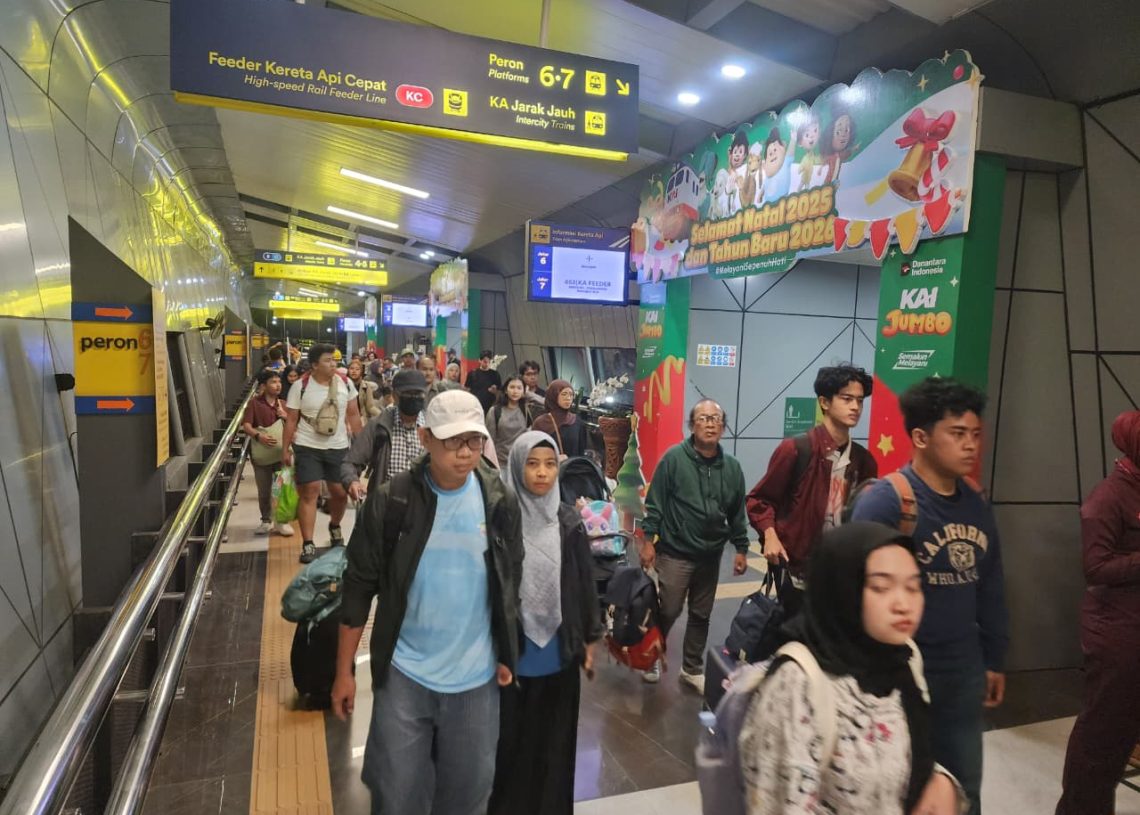 Stasiun Bandung dan Kiaracondong Jadi Simpul Utama Nataru