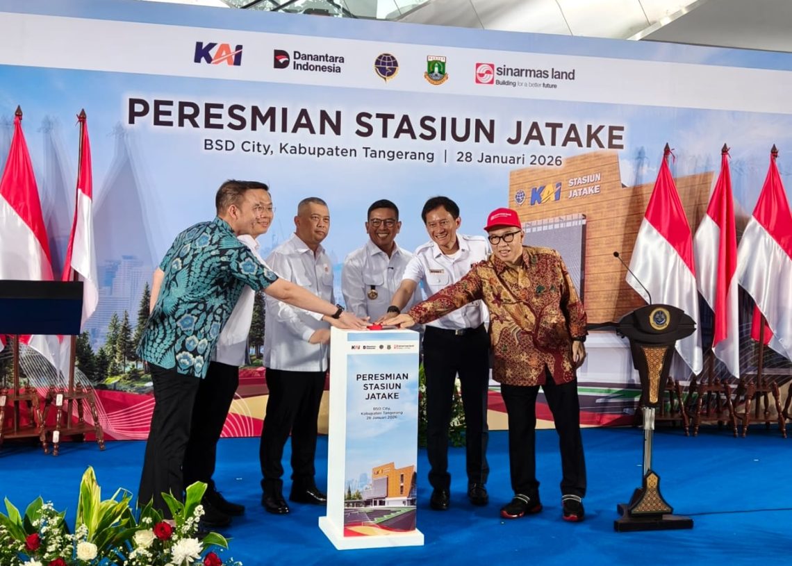 Tanpa APBN, Stasiun Jatake Perkuat Ekosistem Commuter Line BSD