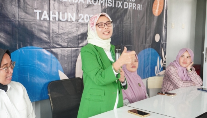 Anggota Komisi IX DPR RI, Neng Eem Marhamah Zulfah Hiz, bersama Badan Gizi Nasional menggelar sosialisasi Program Makan Bergizi Gratis (MBG) di Yayasan As Syaqir Rizqullah, Kampung Cipetir, Desa Ciwalen, Kecamatan Warung Kondang, 
