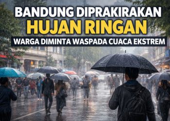 Bandung Hujan Ringan