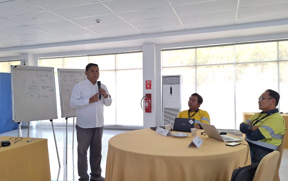 Praktisi kuliner sekaligus pemateri HACCP, Lucky Permana