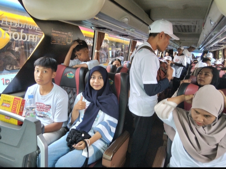 Empat Bus Pindad Berangkatkan Pemudik Gratis ke Solo dan Yogyakarta