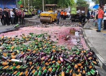 Ribuan Miras dan Ratusan Knalpot Brong