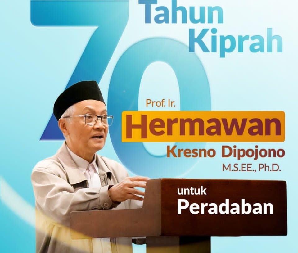 70 Tahun Prof. Hermawan K. Dipojono: Dedikasi Membina Generasi