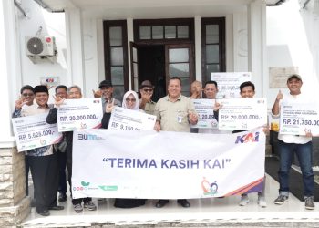 Dana TJSL KAI Daop 2 Tembus Rp1,1 Miliar, Ini Sasarannya
