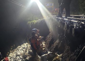 Jalur Cibeber–Lampegan Kembali Tergerus, Perjalanan KA Siliwangi Dibatalkan