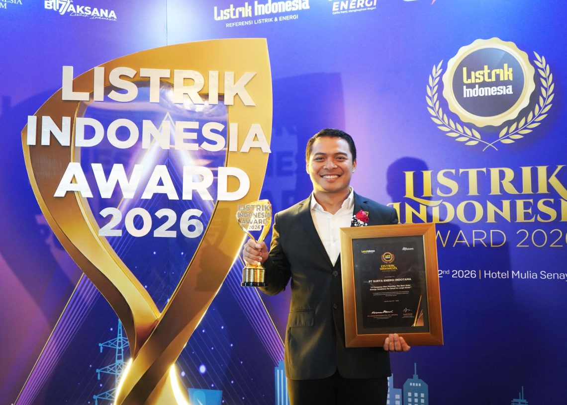 SEI Sabet Penghargaan Bergengsi Listrik Indonesia Award 2026, Ini Kategorinya
