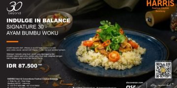 Sensasi “Signature 30” di HARRIS Bandung, Kuliner Lintas Rasa dari Rp65 Ribu