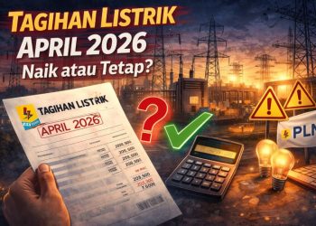Tagihan Listrik April 2026